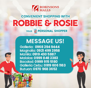 Robbie & Rosie at Robinsons Malls